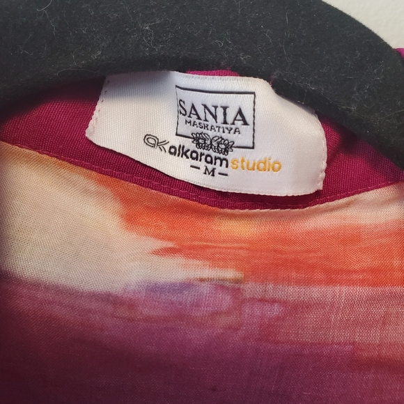 Sania Maskatiya Women's Tunic sz Medium - Picture 3 of 5